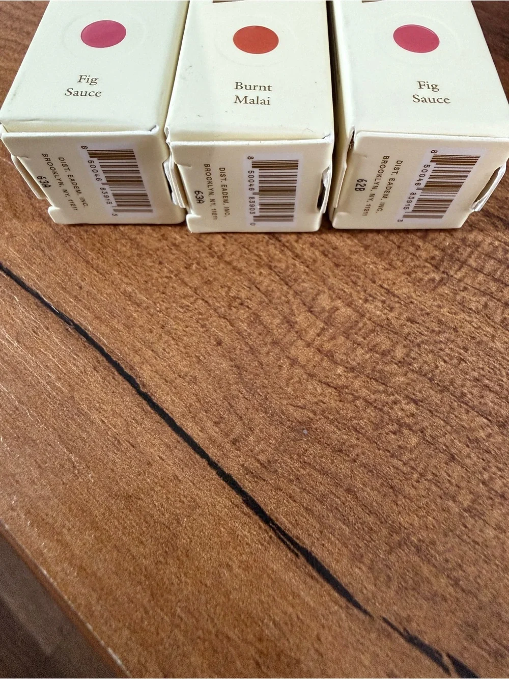 EADEM Lip Gloss in Burnt Malai BNIB!